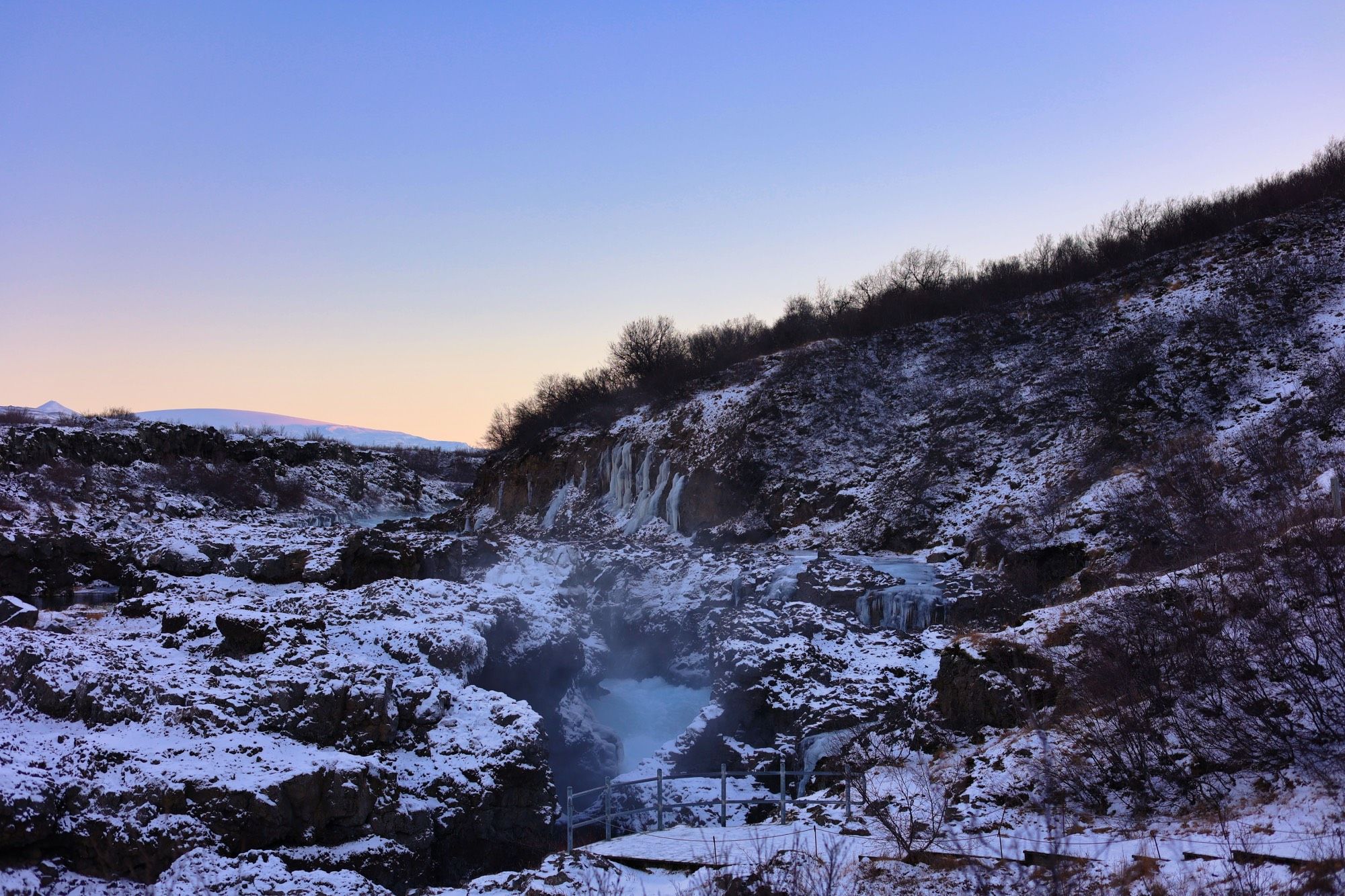 Iceland – Day 9: Icelandic Horses, volcano crater, Barnafossar, and Hraunfossar