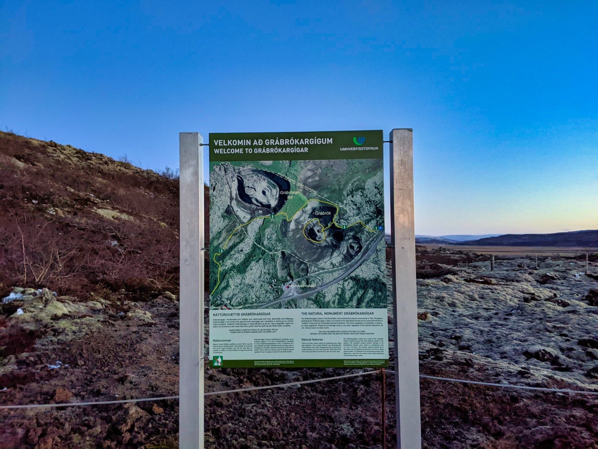 Iceland – Day 9: Icelandic Horses, volcano crater, Barnafossar, and Hraunfossar